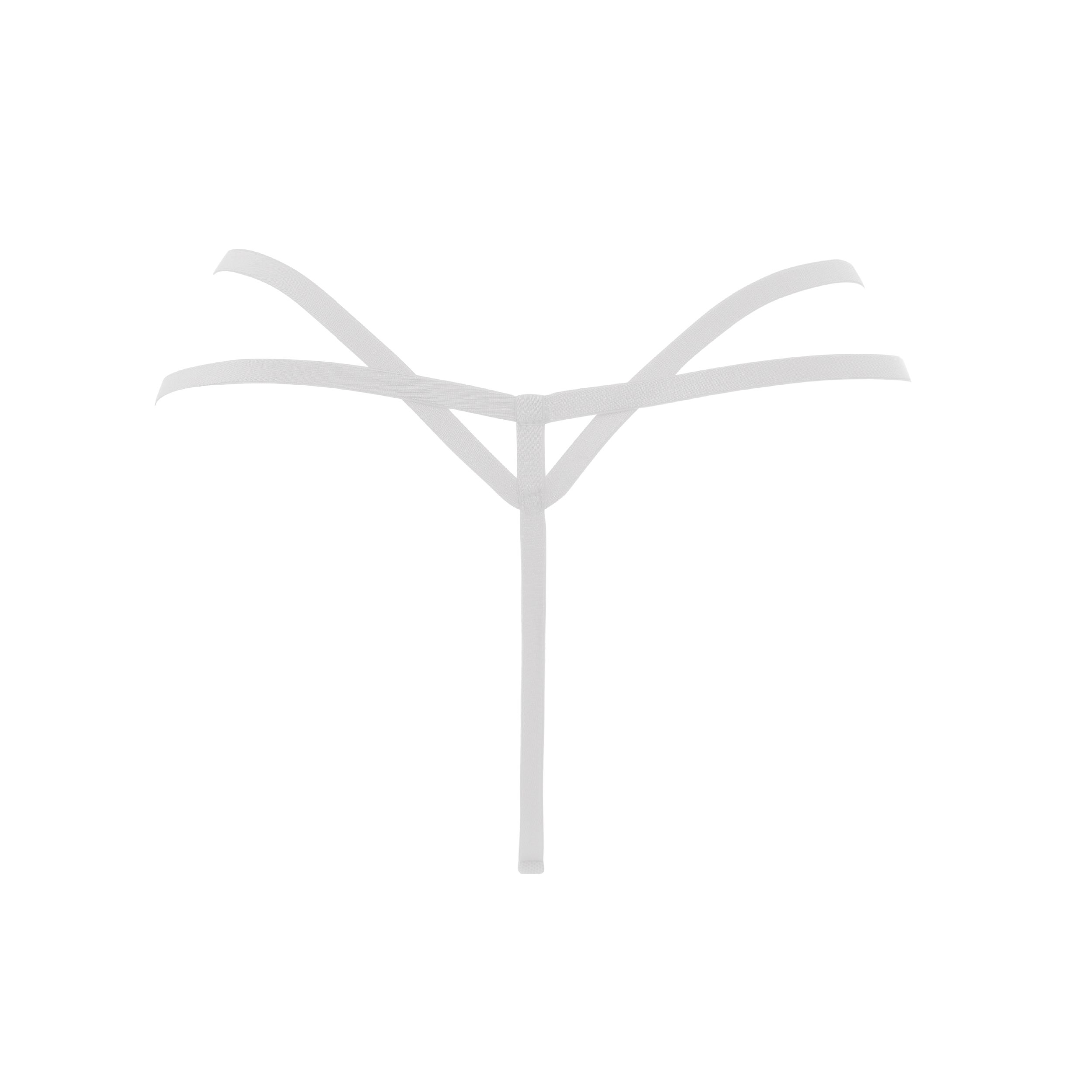 Brielle G-String White Back