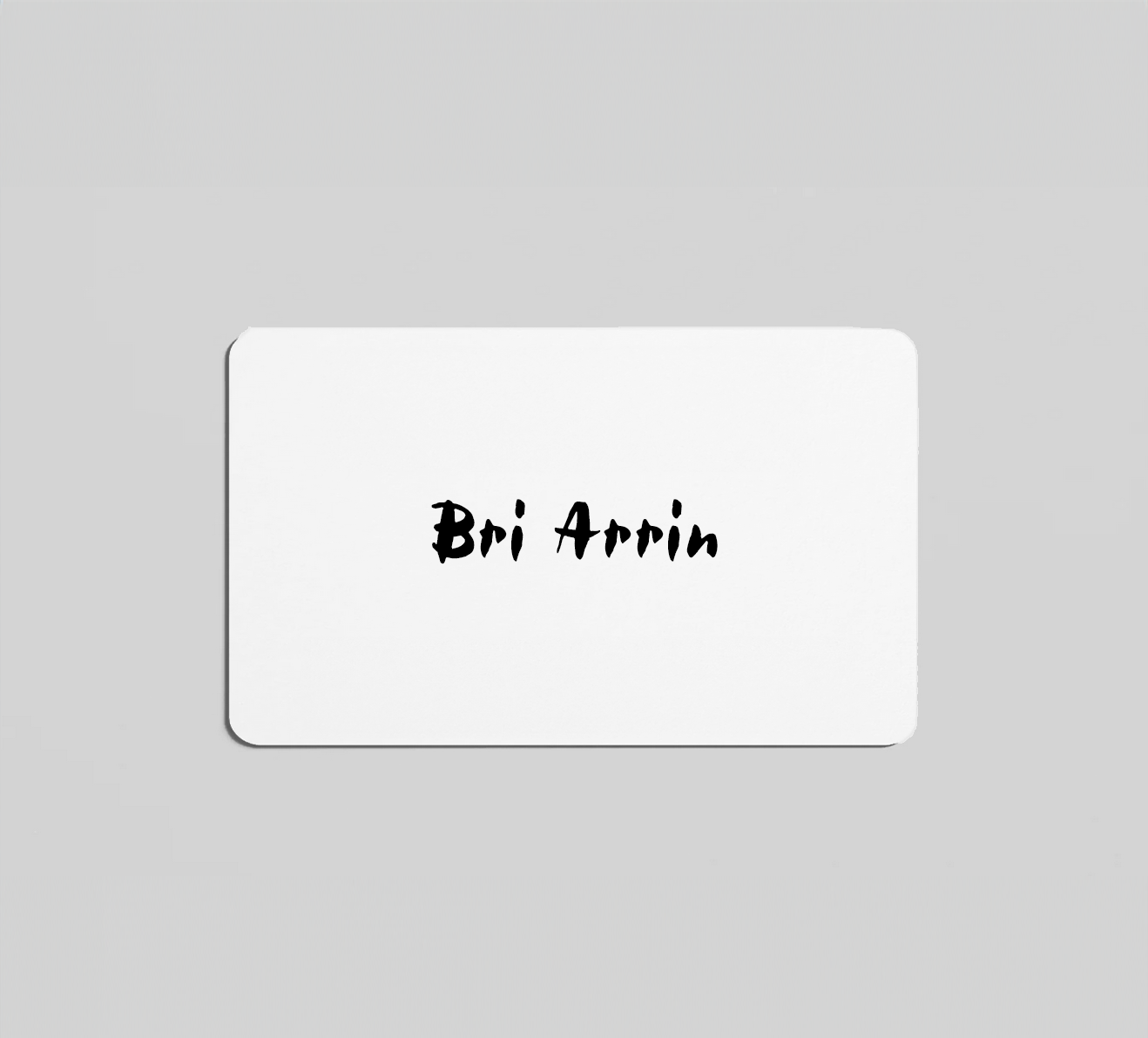 Bri Arrin gift card